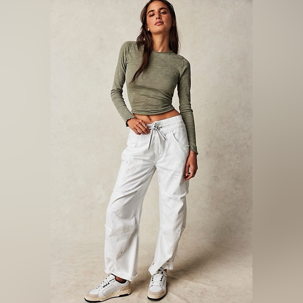 FREE PEOPLE Modern Love High Rise Pull On